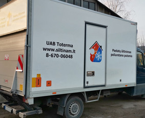 Reklama ant automobilio, Šviesdėžės, Lipdukų gamyba/šalinima / Trigalvis / Darbų pavyzdys ID 1233781