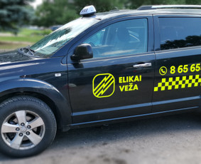 Reklama ant automobilio, Šviesdėžės, Lipdukų gamyba/šalinima / Trigalvis / Darbų pavyzdys ID 1233785