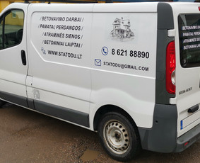 Reklama ant automobilio, Šviesdėžės, Lipdukų gamyba/šalinima / Trigalvis / Darbų pavyzdys ID 1233803