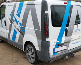 Reklama ant automobilio, Šviesdėžės, Lipdukų gamyba/šalinima / Trigalvis / Darbų pavyzdys ID 1233809