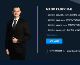 Nekilnojamojo turto brokeris Vilniuje / Artur Bogdevič / Darbų pavyzdys ID 1233937