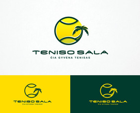 Teniso sala - čia gyvena tenisas   |   Logotipų kūrimas - www.glogo.eu - logo creation.