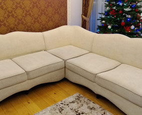 kampo valymas (ypatingai nešvarus baldas)