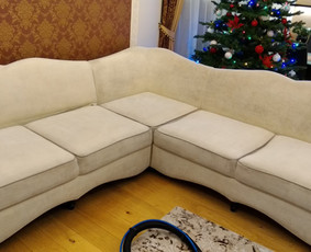 kampo valymas (labai nešvarus baldas)