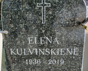 Raidžių kalimas kapavietėse / Vidmantas / Darbų pavyzdys ID 1246911