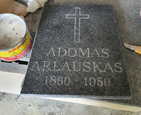 Raidžių kalimas kapavietėse / Vidmantas / Darbų pavyzdys ID 1246915