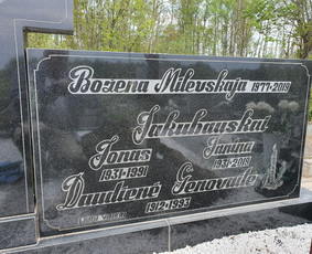 Raidžių kalimas kapavietėse / Vidmantas / Darbų pavyzdys ID 1246917