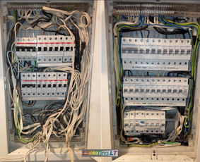 Biurų elektros skydo rekonstrukcija įmonės veiklai užtikrinti