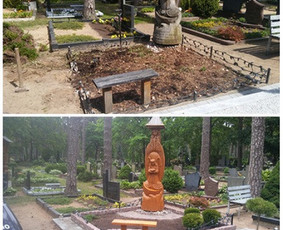 Kapaviečių įrengimas, kapaviečių restauracija / Linas Zareckas / Darbų pavyzdys ID 1256883