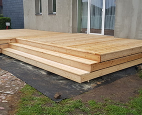 Terasos iš ivairios medienos, plastiko, kompozito / Arturas / Darbų pavyzdys ID 1266845