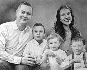 Super realistiški portretai is nuotraukų. Paveikslai.kopijos / Anna Lopucha Vinauskienė / Darbų pavyzdys ID 1270251