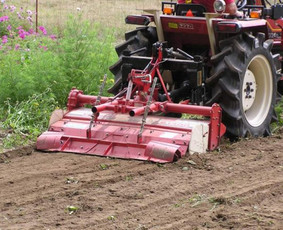Vejos įrengimas: sėjimas, ruloninė veja - Žemės frezavimas. Augmenijos sodinimas, aplinkos tvarkymas. - 1