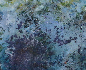 “PAUKŠČIŲ TAKAS”/ “MILKY WAY GALAXY” (akrilas, drobė, 60x60, 2016)
