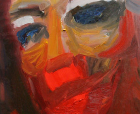 "SKAUSMAS"/”PAIN” (aliejus, drobė, 80x60, 2016)
