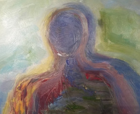 „ŠEŠĖLIS”/ „SHADOW” (aliejus, drobė, 65x90, 2017 m.)
