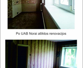 Norit "hrusčiovkę" paversti išskirtiniu būstu ?
Viskas  įmanoma, tik reikia pasikonsultuoti su  UAB Norais, išmanačiais savo darbą ir sukurti aiškią viziją