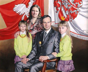 Super realistiški portretai is nuotraukų. Paveikslai.kopijos / Anna Lopucha Vinauskienė / Darbų pavyzdys ID 1296923