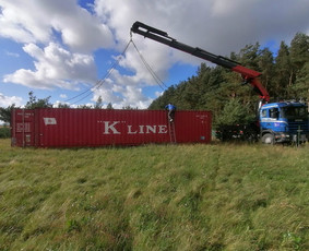Krano nuoma Klaipėda - fiskaro nuoma Klaipėdoje - galingas / UAB "Uostamiesčio transportas" / Darbų pavyzdys ID 1302195