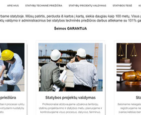 Projektuojame ir statome bei prižiūrime ir priduodame įvairios paskirties statinius, pastatus ir namus
