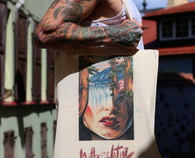 Spauda ant tekstilės, drobės - Šilkografinė, Dtg (tiesioginė) dtf spauda, lipdukų spauda. - 3