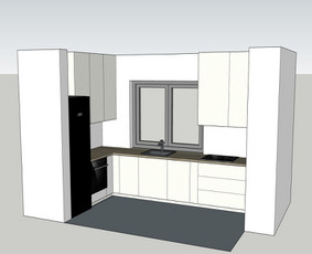 Virtuvės ir kt. baldų projektavimas / ib dizainas / Interjerų ir baldų studija / Darbų pavyzdys ID 1311849