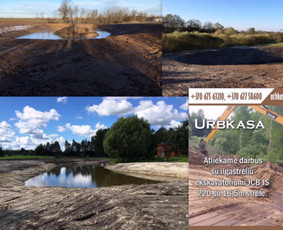 Tvenkinių kasimas. August ir ko nuotekų valymo įrenginiai / Uab Urbkasa / Darbų pavyzdys ID 253301