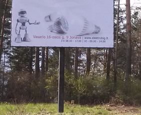 Aukštalipių paslaugos Pramoninis alpinizmas Siūlių remontas - Iškabų, reklaminių tentų montavimas ir demontavimas - 2 Iškabų, reklaminių tentų montavimas ir demontavimas - Aukštalipių paslaugos Pramoninis alpinizmas Siūlių remontas - 2