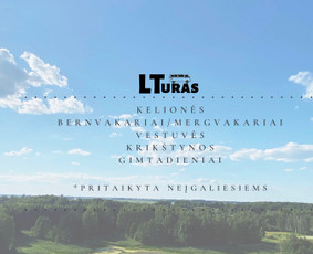 Planuokite ekskursijas, o mes - nuvešime Jums patogiausiu transportu nuo 3 iki 46 vietų!
Pajūrys, pažintiniai takai, alaus, duonos kelias ir kitos nepažintos Lietuvos gėrybės.
Prašome dėv...