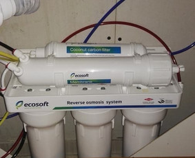 Geriamojo vandens ruošimo sistema Ecosoft. Rokiškio rajonas.