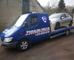 Techninė pagalba kelyje Klaipėda, Palanga, Gargždai, Šilutė / Geras tralas / Darbų pavyzdys ID 1320785