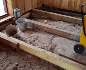 Pažeisto medinės karkasinės pirties atsatymas ir medžio grybo "Trobagrybio" pašalinimas. Darbus atliekame visoje Lietuvoje! Tel.: +37060651043 