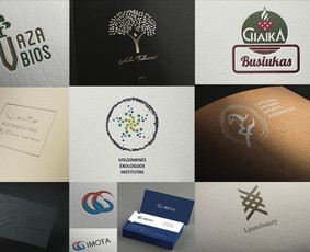Logotipo kūrimas ir identiteto formavimas.