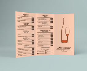 Kavinių ir restoranų meniu maketavimas - Grafikos dizainėris - 2