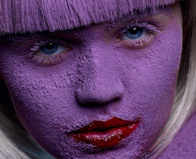 Purple beauty fotosesijos užkulisiai 
