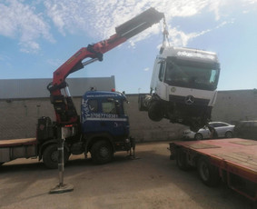 Krano nuoma Klaipėda - fiskaro nuoma Klaipėdoje - galingas / UAB "Uostamiesčio transportas" / Darbų pavyzdys ID 1349683