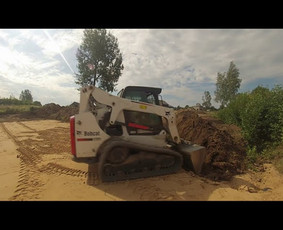 Mini krautuvo nuoma. Vejos įrengimas / MB JUSTEIRA / Darbų pavyzdys ID 1350953