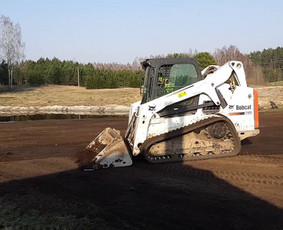 Mini krautuvo nuoma. Vejos įrengimas / MB JUSTEIRA / Darbų pavyzdys ID 1350981
