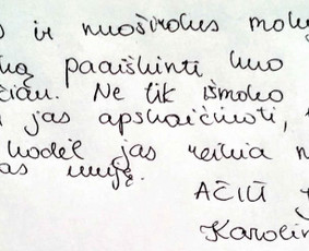 Matematika - skubus ruošimas egaminams / Tomas / Darbų pavyzdys ID 289015