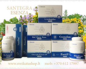 Esenza – produktai, skirti organizmo valymui. Organizmo valymas – pirmas ir svarbiausias žingsnis, norint gerai jaustis ir stiprinti sveikatą. www.sveikatashop.lt
