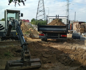Gerbūvio darbai, pagrindų ruošimas, mini ekskavatorius nuoma / Lukas Povilaitis / Darbų pavyzdys ID 1363081