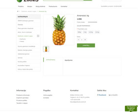 Internetinių parduotuvių kūrimas ir atnaujinimas, Seo / E-shopkurimas.lt / Darbų pavyzdys ID 1368505