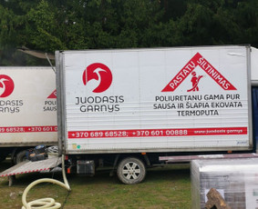 Pramoninių pastatų, angarų &scaron;iltinimas - &Scaron;iltinimas ekovata, termoputa, poliuretanu gamapur - 4