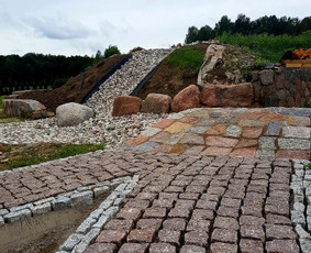 Akmens darbai.lauko laiptai.akmenų klojimas / Akmens Asai / Darbų pavyzdys ID 1385035