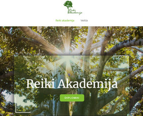 Informacinės svetainės sukūrimas pagal kliento pageidavimus (individualizuotas šablonas) su informacijos talpinimu.
