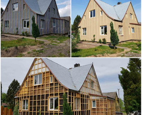 Stogu dengimas bitumine prilydoma danga,karkasas,fasadai. / Sergejus / Darbų pavyzdys ID 1394539