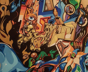 Murals - Tapyba ant drobės - 3 Tapyba ant drobės - Murals - 3