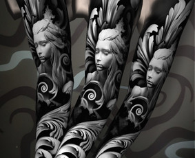 Realistinės tatuiruotės ir tattoo / Evaldas Nariunas / Darbų pavyzdys ID 1398905