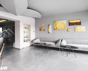 ULTRATOP LOFT cementinė dekoratyvinė grindų danga įrengta viešbutyje Klaipėdoje.
http://www.velvemst.lt/uploads/Brochure_Ultratop_Loft_LT_web.pdf