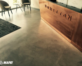 ULTRATOP LOFT cementinė dekoratyvinė grindų danga įrengta viešbutyje Klaipėdoje.
http://www.velvemst.lt/uploads/Brochure_Ultratop_Loft_LT_web.pdf