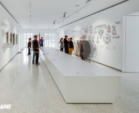 ULTRATOP cementinė savaime išsilyginanti grindų danga. "Terrazzo" efektas su marmuro užpildais, Valstybės pažinimo centras Vilniuje. http://velvemst.lt/uploads/517_ultratop_lt_160318.pdf